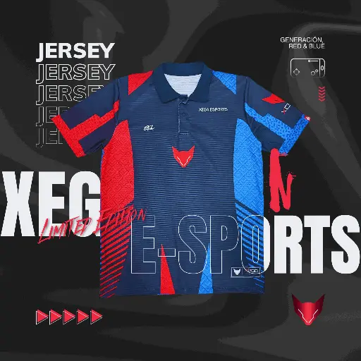 CAMISETA POLO E-SPORTS R&B BLACK F